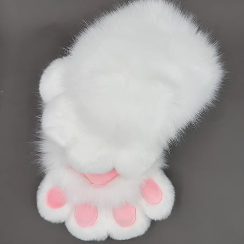 Colourful nylon animal claw cosplay gloves for fancy dress and Halloween costumes.
