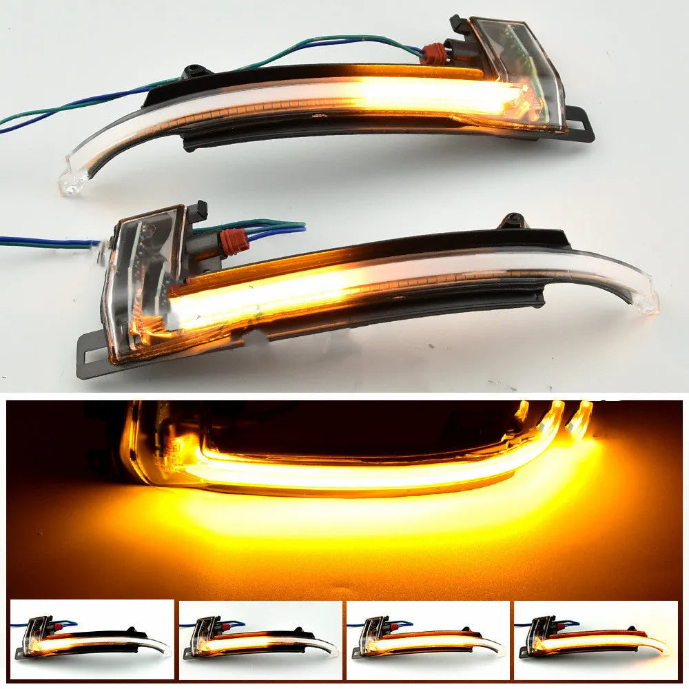 Dynamic LED mirror turn signal unit for Audi B8 and B8.5 models