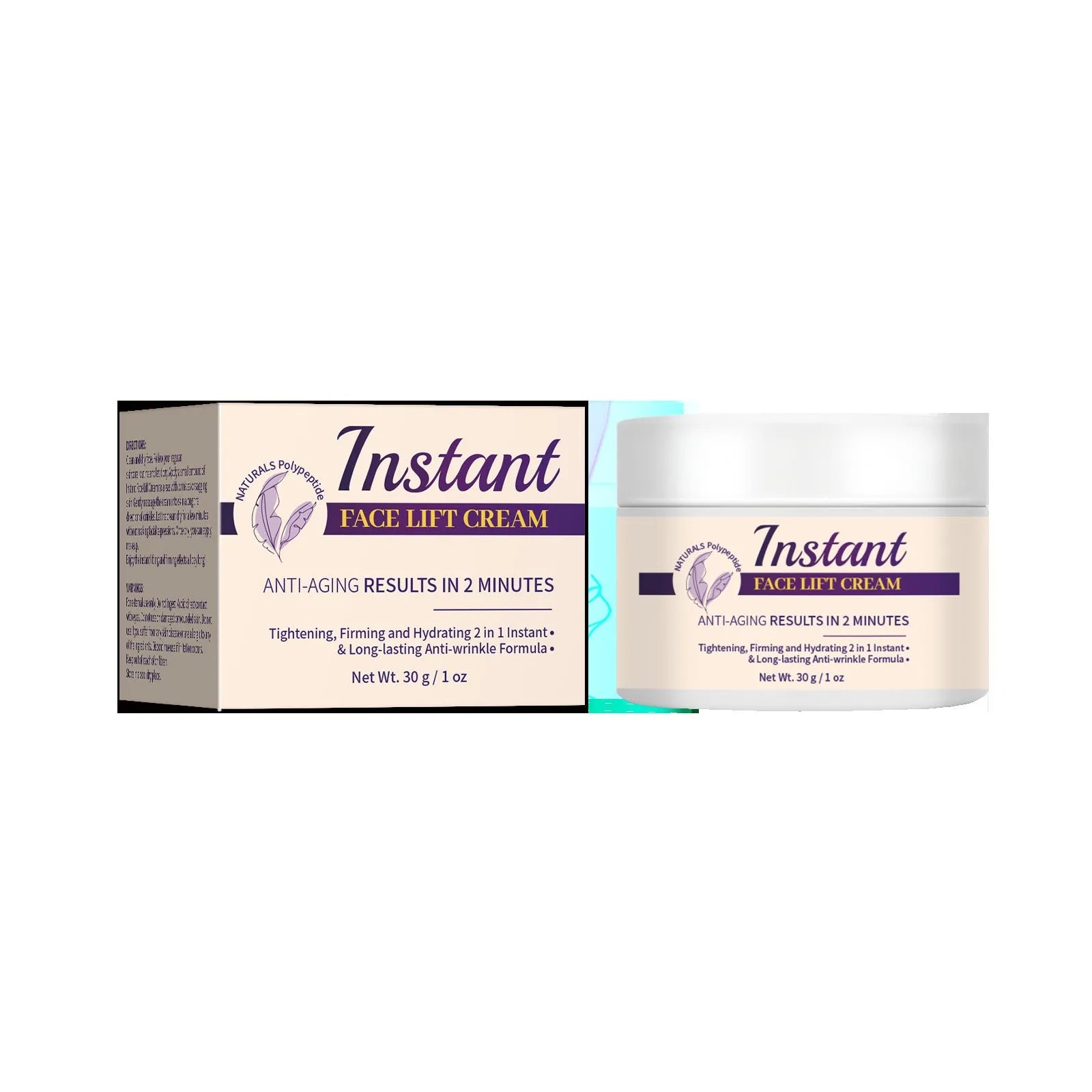 Non-standard facial lifting cream 30ml for skin lightening and hydration