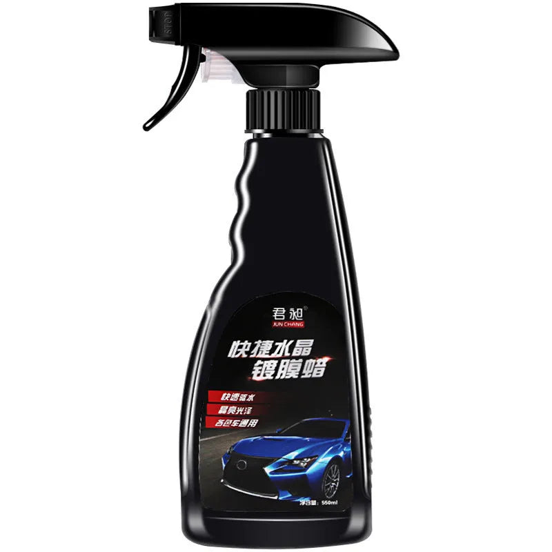 550ml automotive coating agent bottle for car paint protection with nano silicon formula