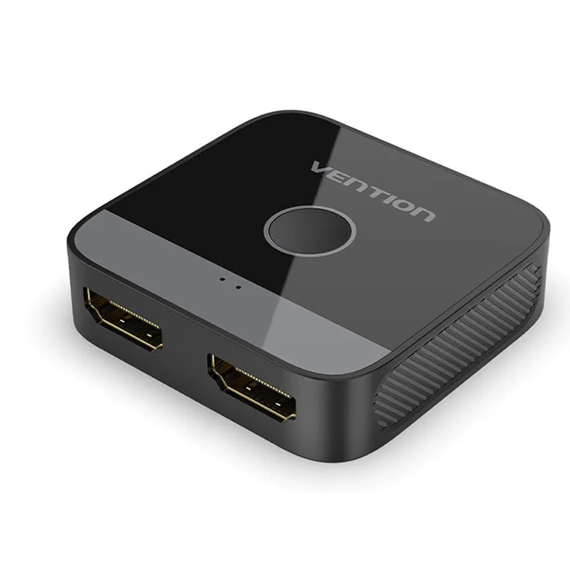Grey alloy HDMI computer distributor for TV line audio video conversion