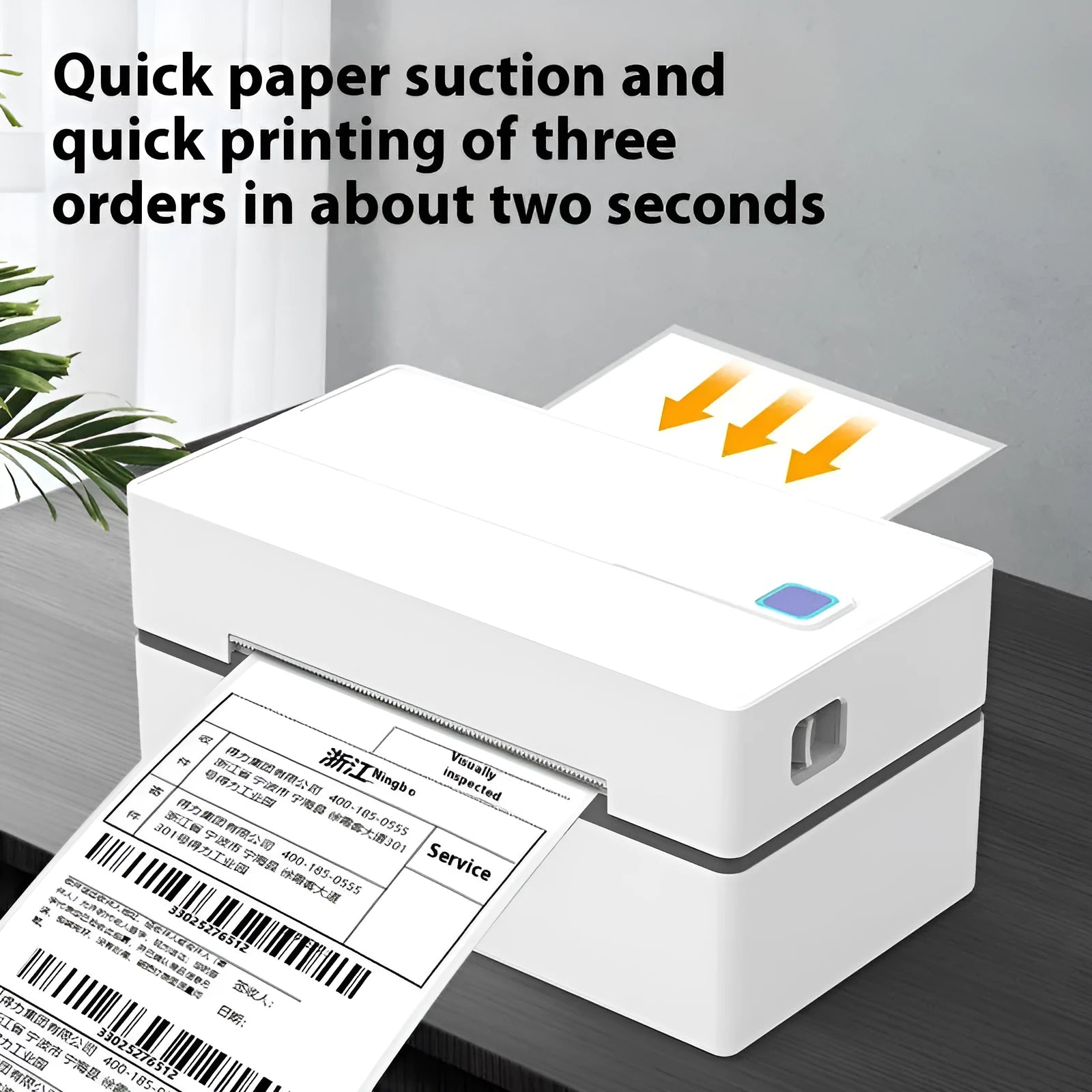 FlashLabel Thermal Express label printer for shipping orders with USB connection