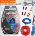 RCA audio cable 10GA MD-8 for car stereo subwoofer amplifier modification with flame-retardant insulation