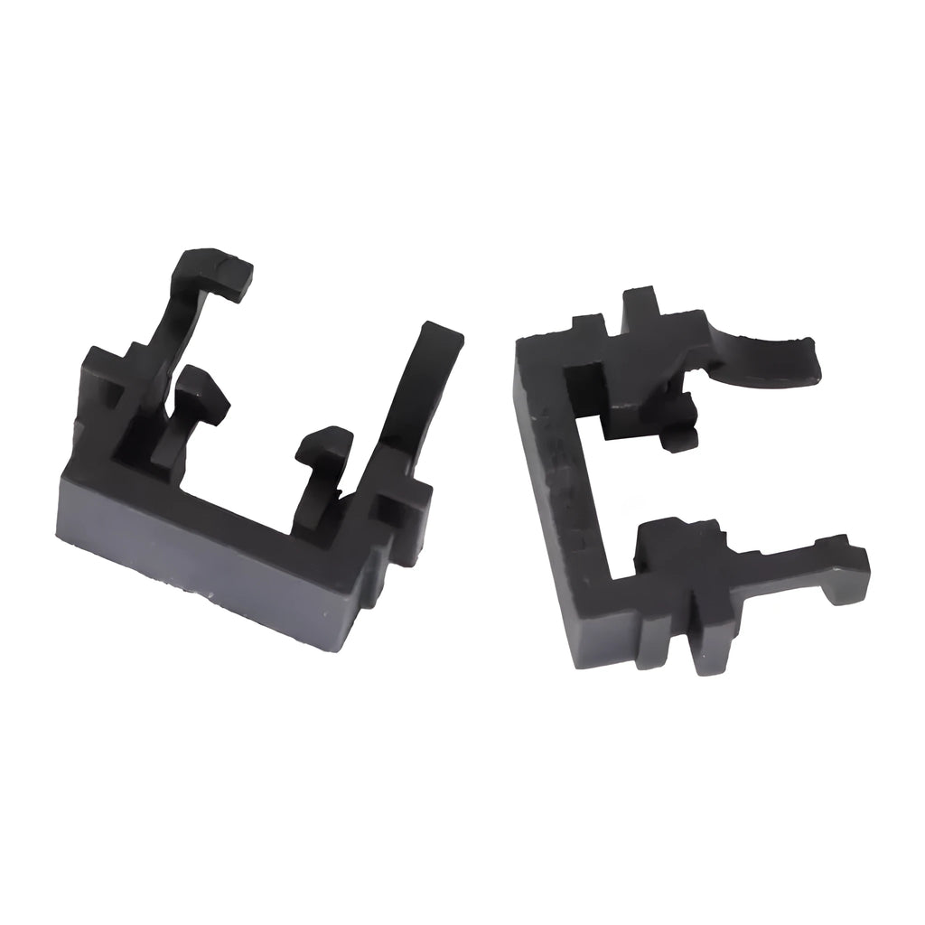 Black plastic Ford LED headlight conversion holder bracket for Focus Mondeo Fiesta