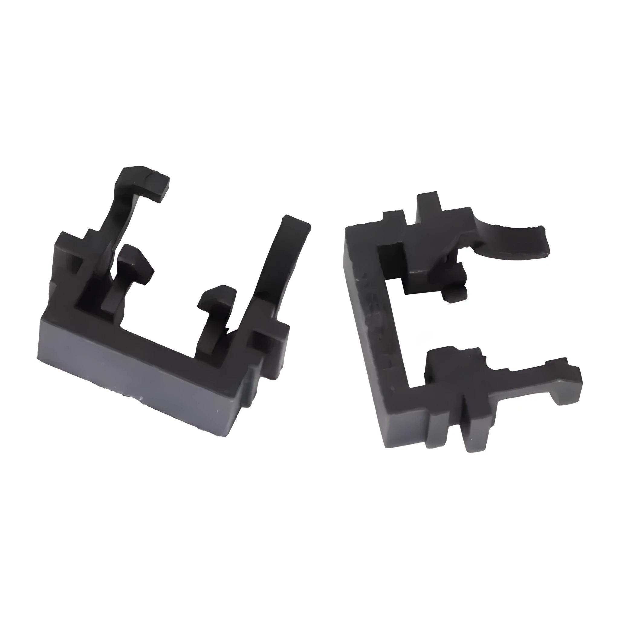 Black plastic Ford LED headlight conversion holder bracket for Focus Mondeo Fiesta