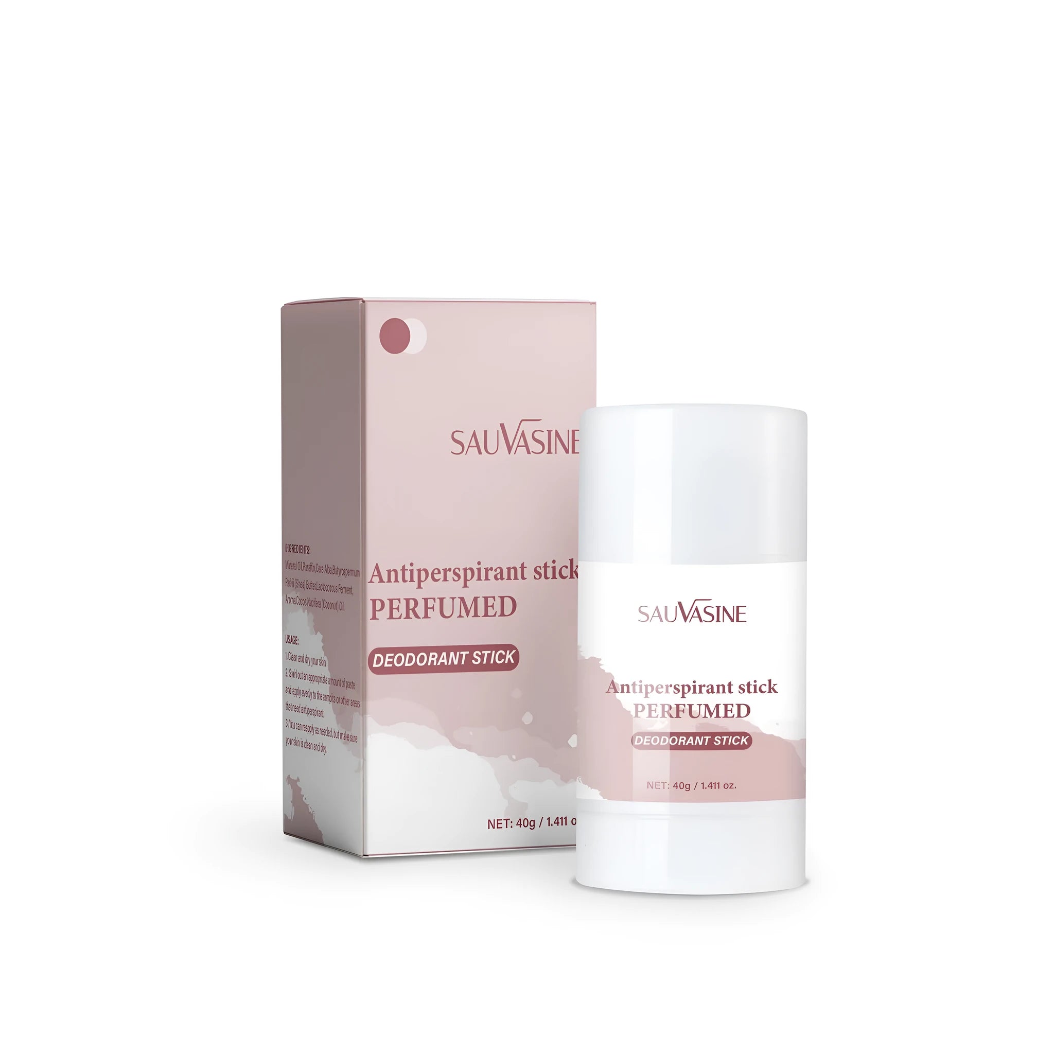 40g antiperspirant deodorant stick for armpit odour control suitable for multiple skin types