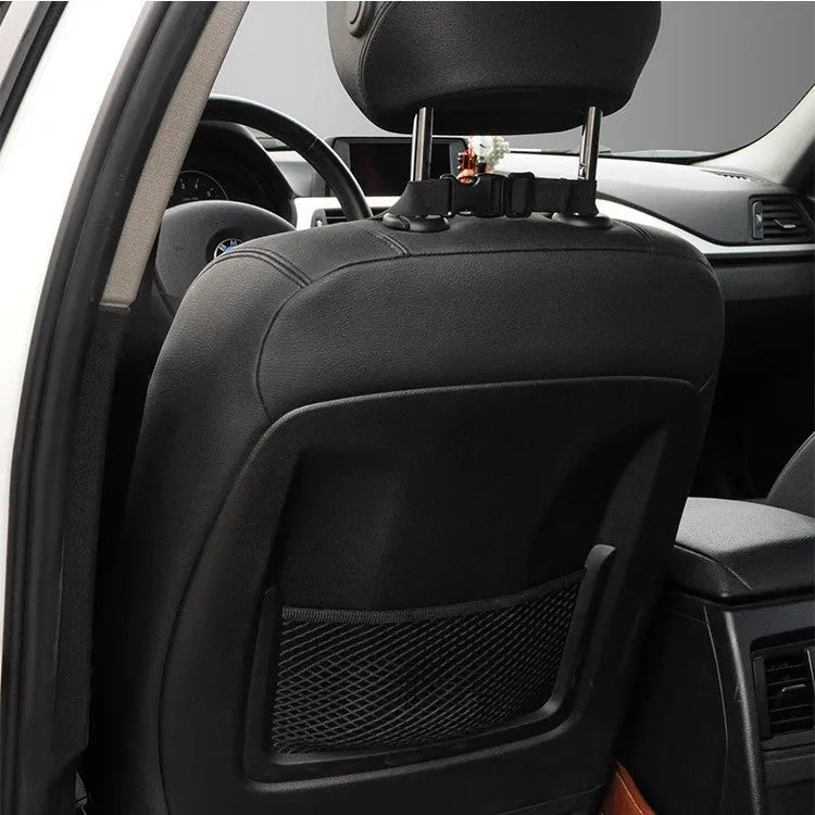 Universal fit memory cotton car seat cushion in a solid colour on a car seat.