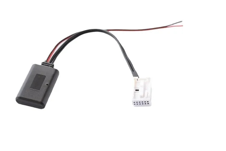 Car audio Bluetooth AUX cable for Citroen and Peugeot vehicles with RD4 stereo compatibility