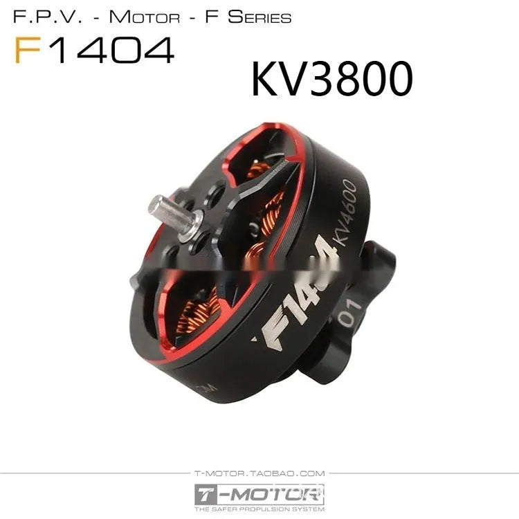 F1404 ultra-light metal FPV crossing motor for 3-inch ducted toothpick aviation models, available in three KV ratings