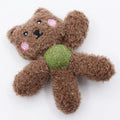 Indoor catnip chewing toy ball with cat grass, shown in animal designs like panda and bunny.