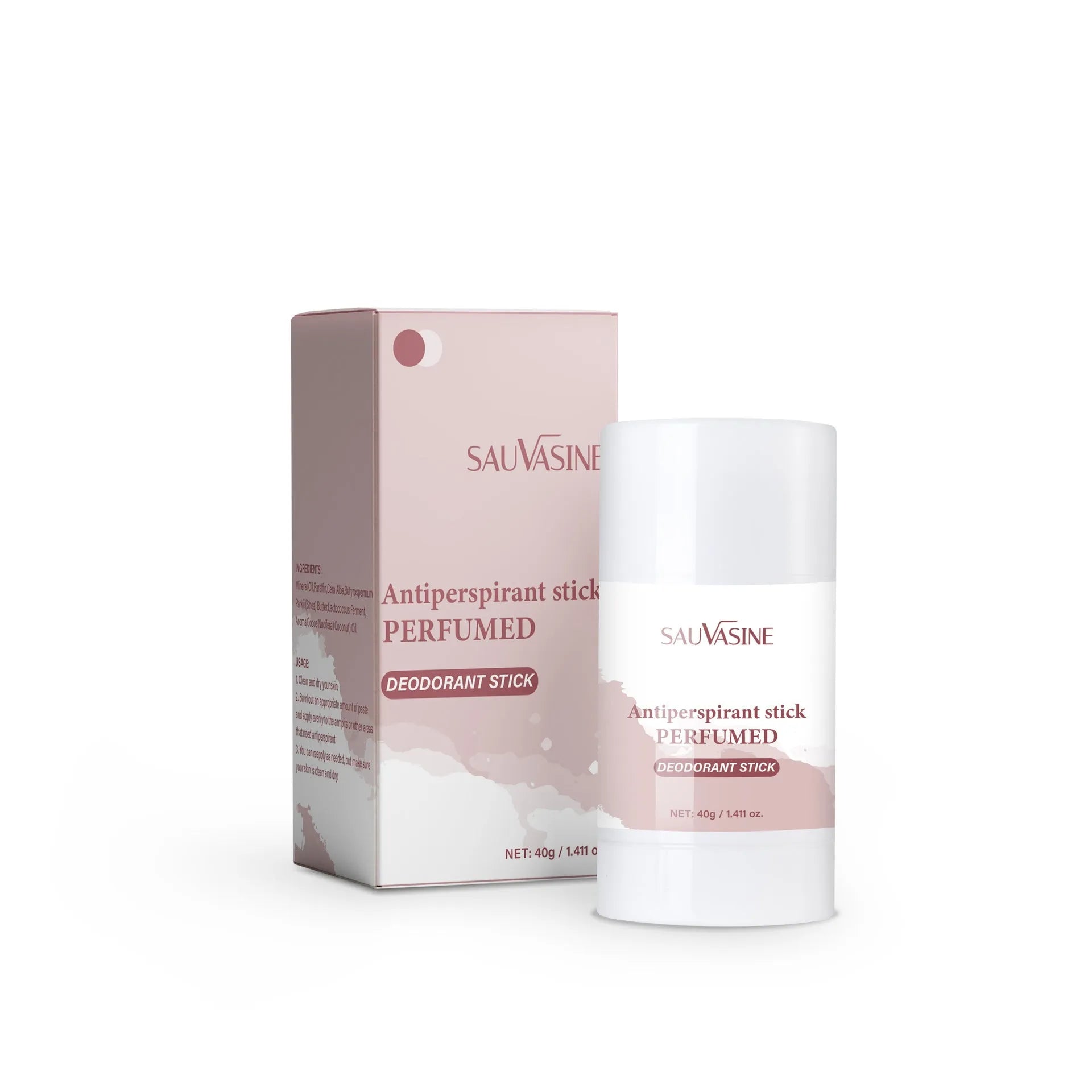 40g antiperspirant deodorant stick for armpit odour control suitable for multiple skin types