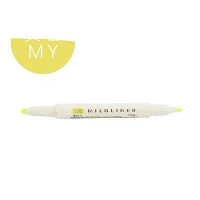 Double-headed non-erasable colour marker pen with water-based ink in 15 colours including fluorescent