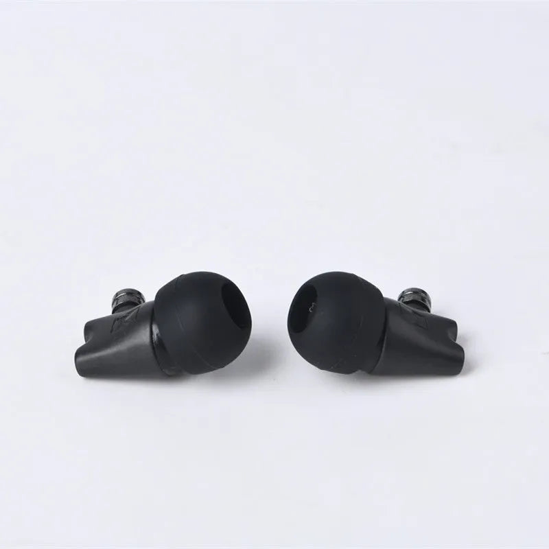 DIY Ie800s in-ear earphone plug with silver plated cable and 3.5mm connector