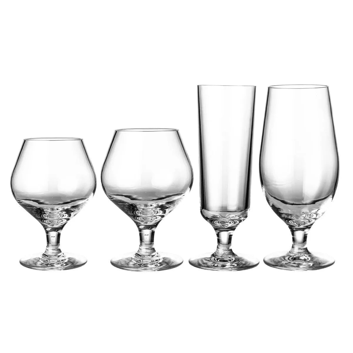 PC acrylic wine glass in modern simple style with 300ml or 550ml capacity