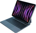 Wireless Bluetooth keyboard with magnetic iPad protective cover in black white pink purple blue colours