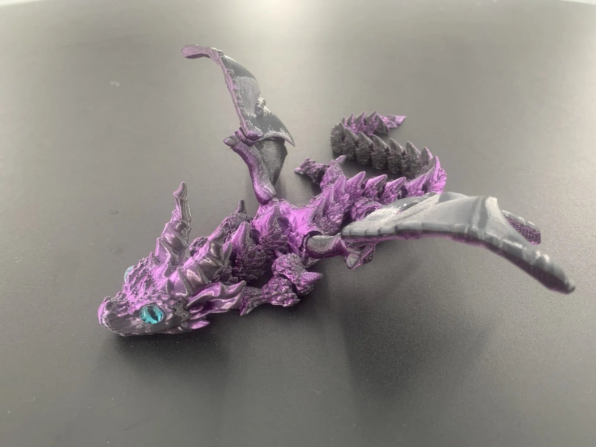 Flying Dragon Wings decoration toy in PLA plastic, showing detailed wing design and colour options.