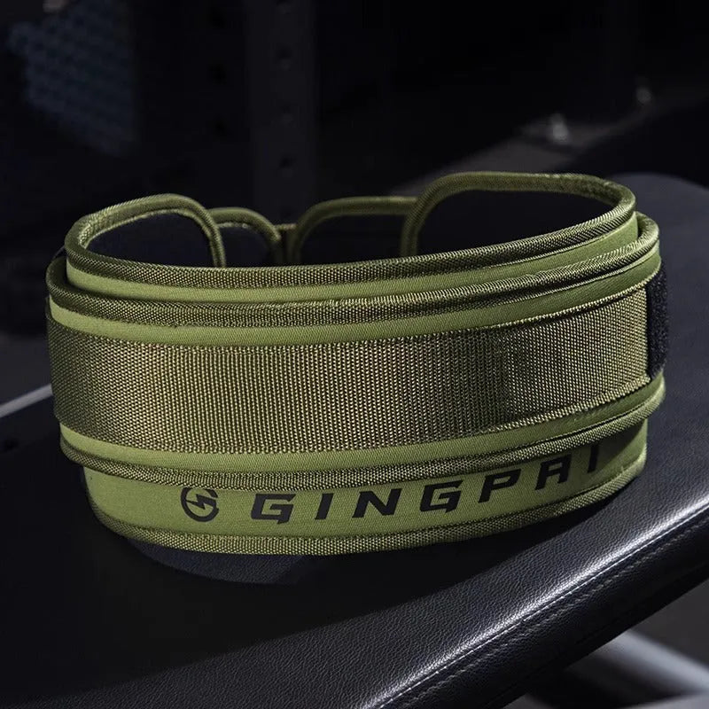 Abdominal exercising band and lumbar protection belt for weightlifting training in multiple colour options