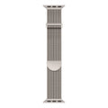 Metal stainless steel watch band for iWatch 1-8 SE Ultra in starlight colour with adjustable links