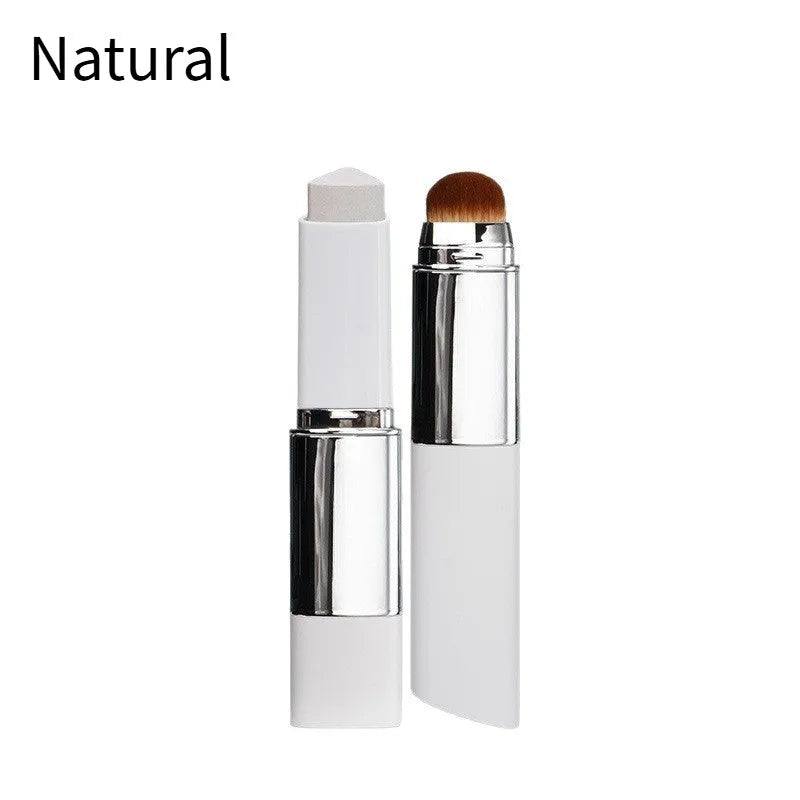 Blanc Cover Cream Stick V Foundation with removable brush, 13g light colour makeup stick