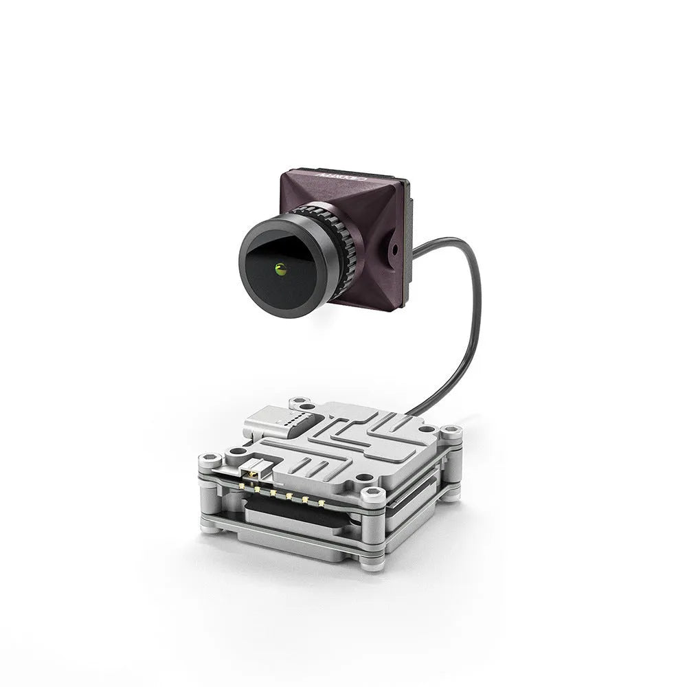 Silver Caddx ADAPTS digital image transmission machine for DJI FPV drone with Polar Vista kit components.