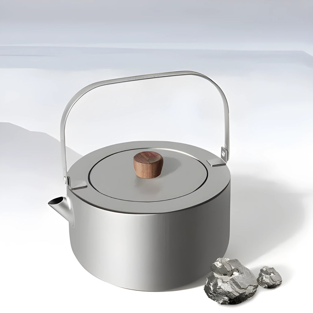 Yi titanium kettle 1.2L ultra-light camping outdoor boiling teapot