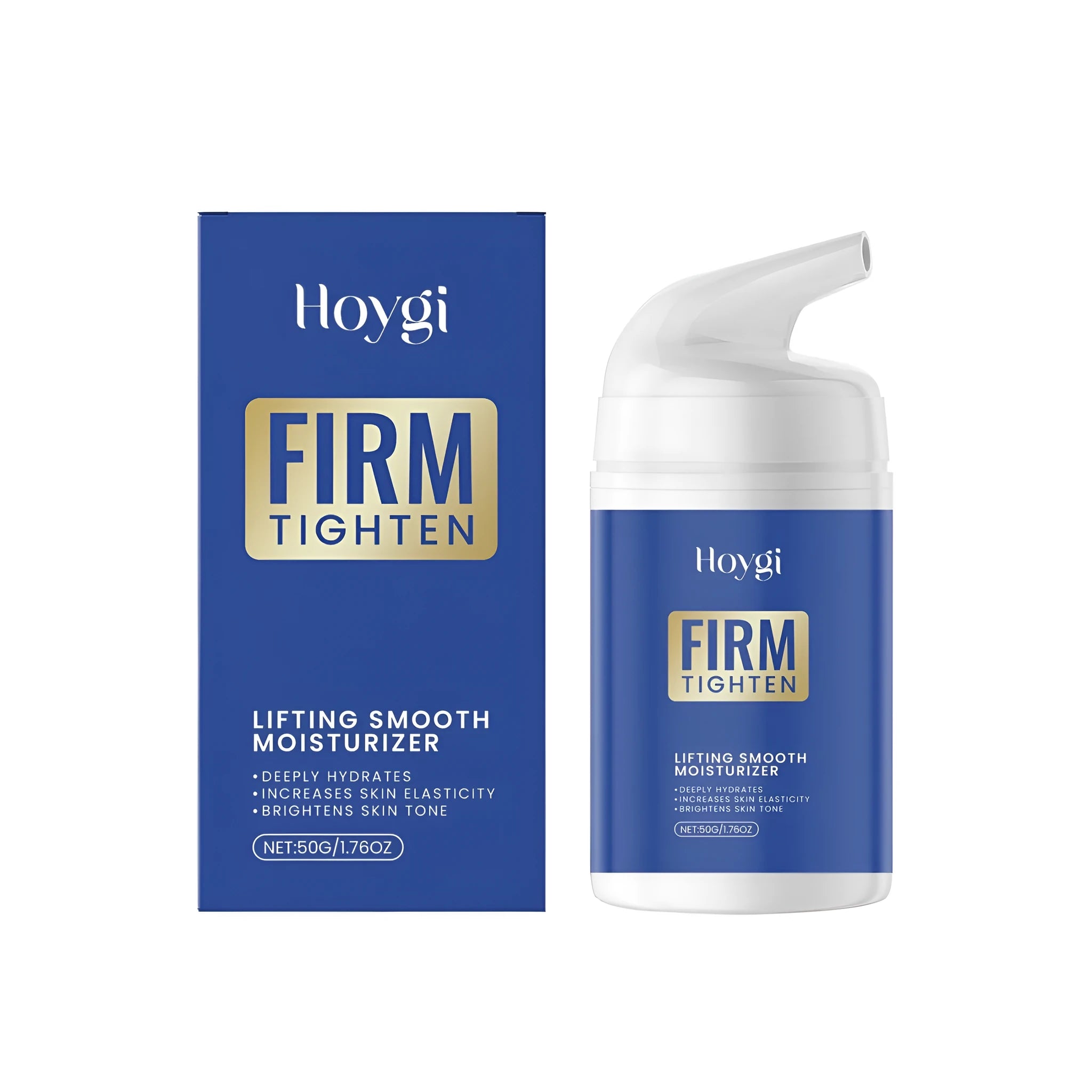 A 50g jar of lifting smooth facial moisturiser cream with hyaluronic acid and shea butter.
