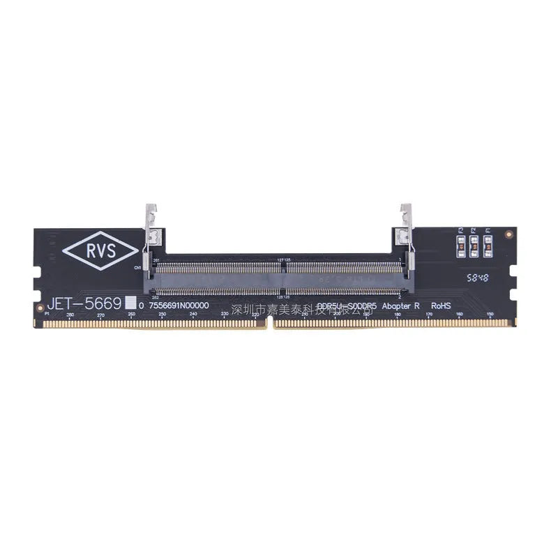 DDR4 laptop to desktop memory adapter card in electrostatic bag