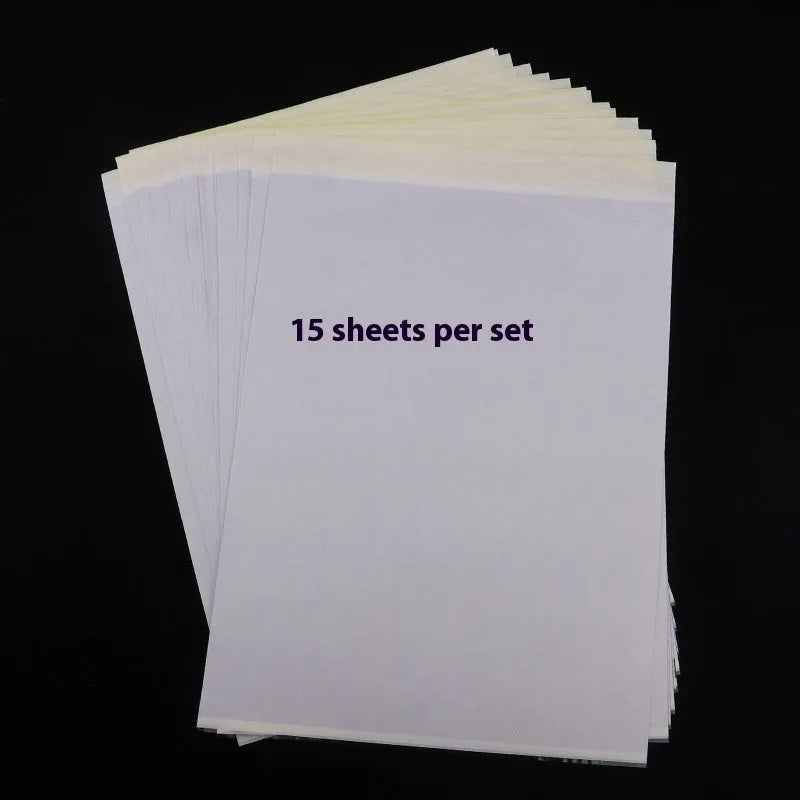 A4 tattoo transfer paper pack for creating stencils with transfer paste gel.