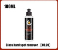 Squeezable tube of glass oil film remover cleaning cream paste in 100ml size