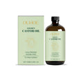 100ml bottle of golden castor oil skincare treatment with vitamin E and jojoba