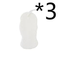 3D fish scale body rubbing sponge in pink, soft exfoliating bath ball for shower
