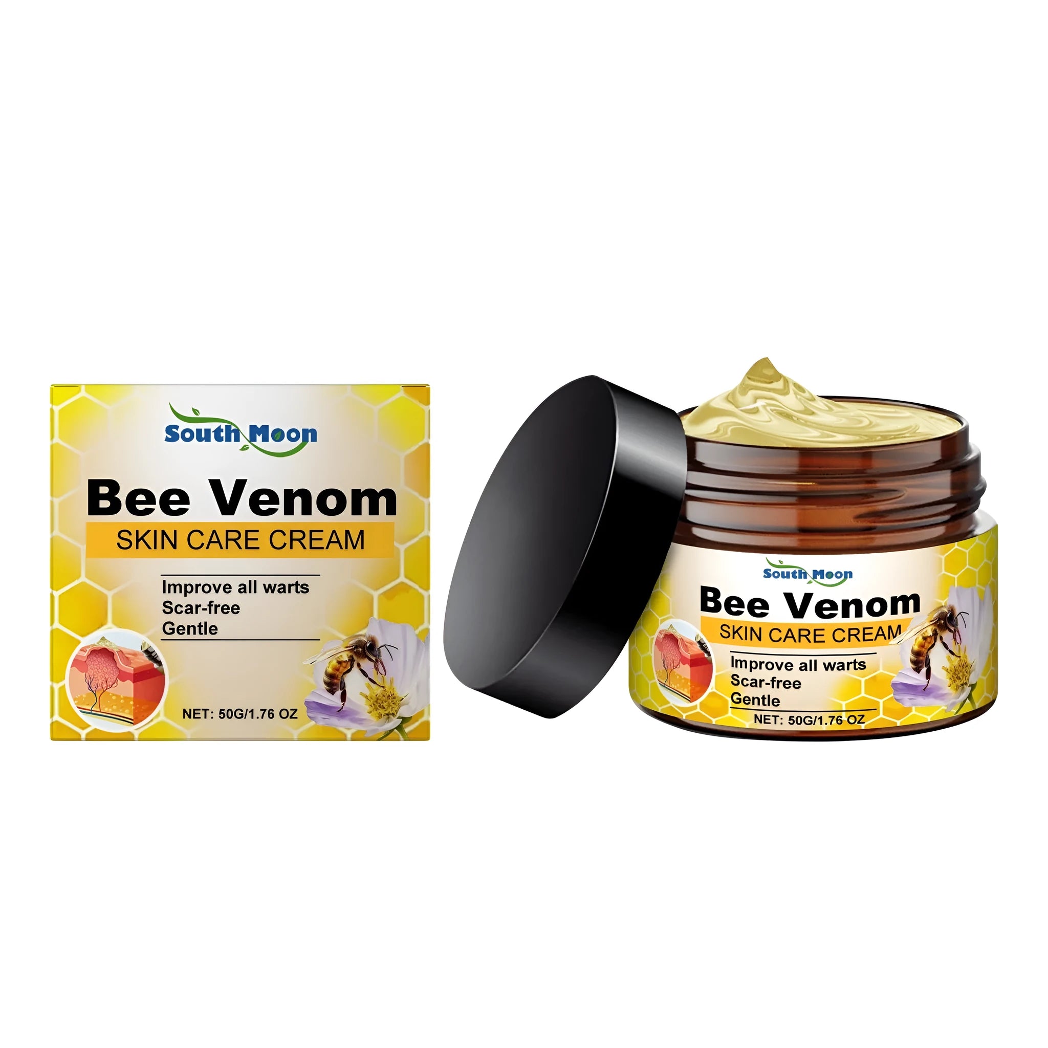 Full Effect Skincare Cream 50g jar with bee venom, honey and tea tree oil