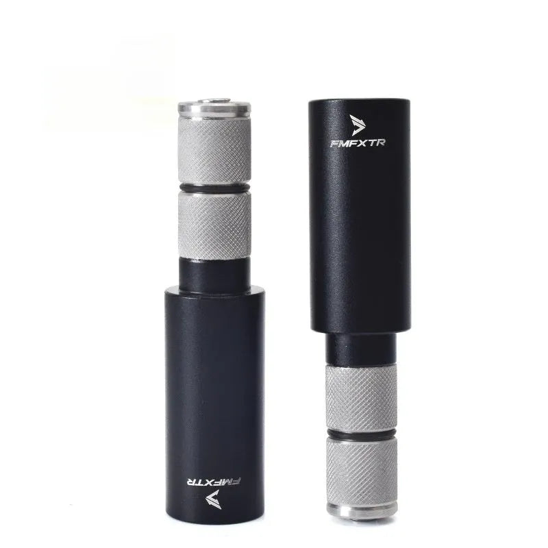 Pair of aluminium alloy bicycle handlebar extension rods with adjustable range 15-20mm