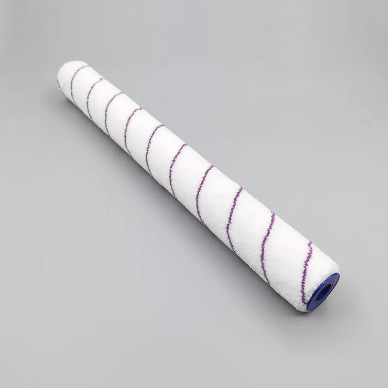 18-inch black paint roller kit with extension pole and three brush heads for wall and ceiling painting
