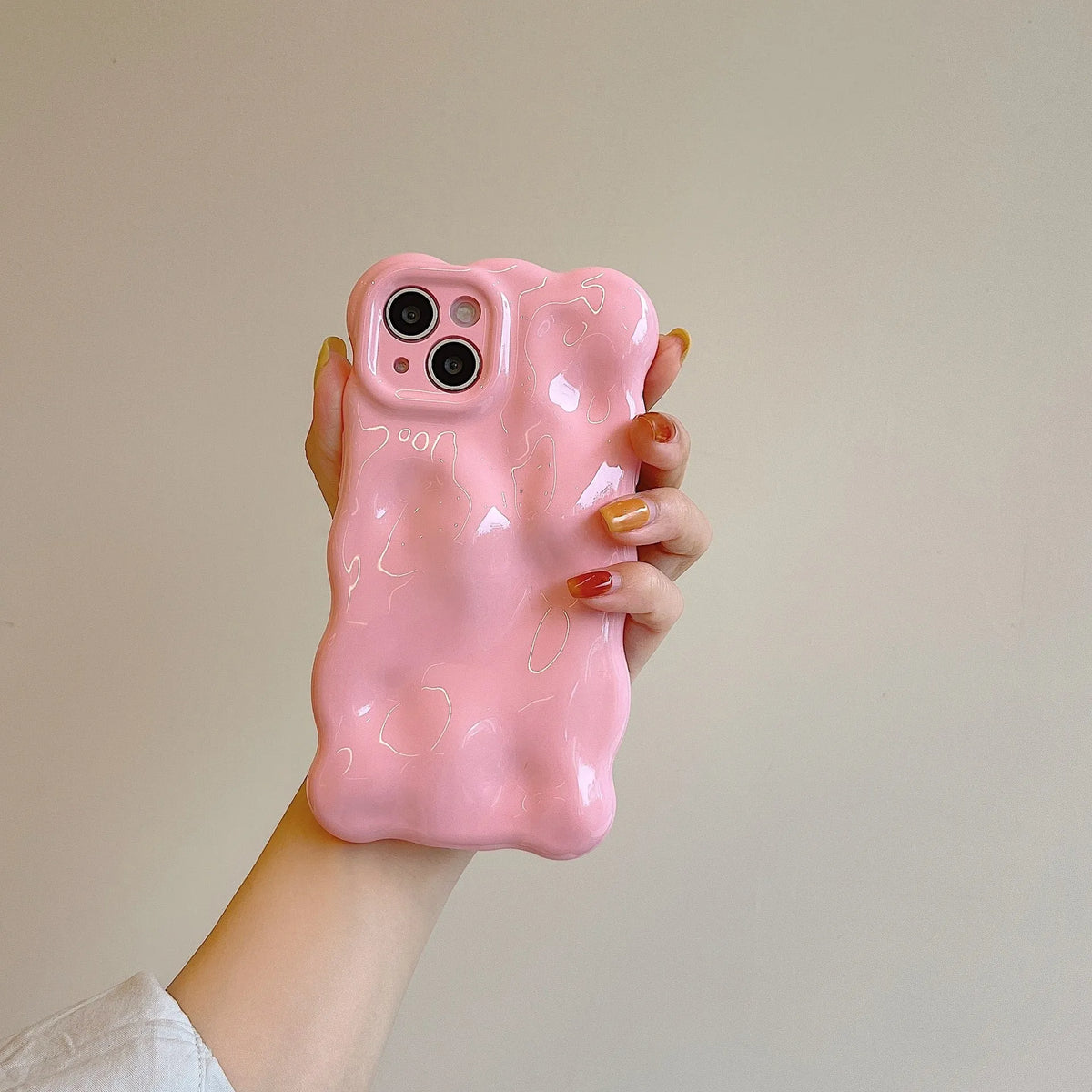 TPU phone case with irregular meteorite pattern in taro purple for iPhone 14 Pro Max anti-drop protection