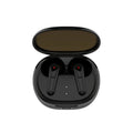 Black PRO30 Bluetooth in-ear headset with noise reduction feature