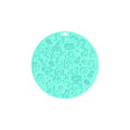 Round silicone pet licking mat with suction cup in various colours for dogs and cats