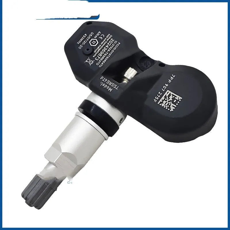 Black Audi-compatible tyre pressure monitoring sensor replacement part