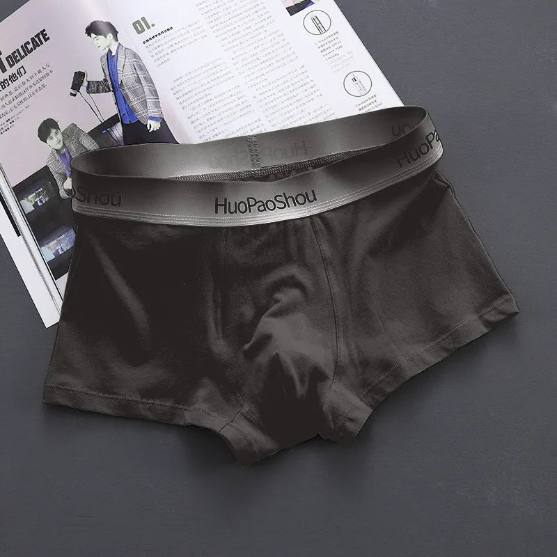 Gunner solid colour low waist cotton boxer briefs for men in multiple colours and sizes