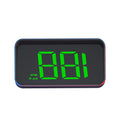 New universal head-up display car GPS velometer HD screen USB power supply green display on dashboard