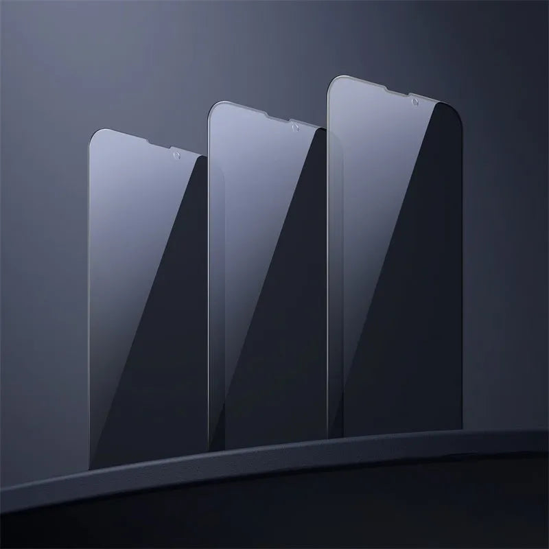 0.23mm curved privacy tempered film for iPhone 13 5.4 inch Black front screen protector