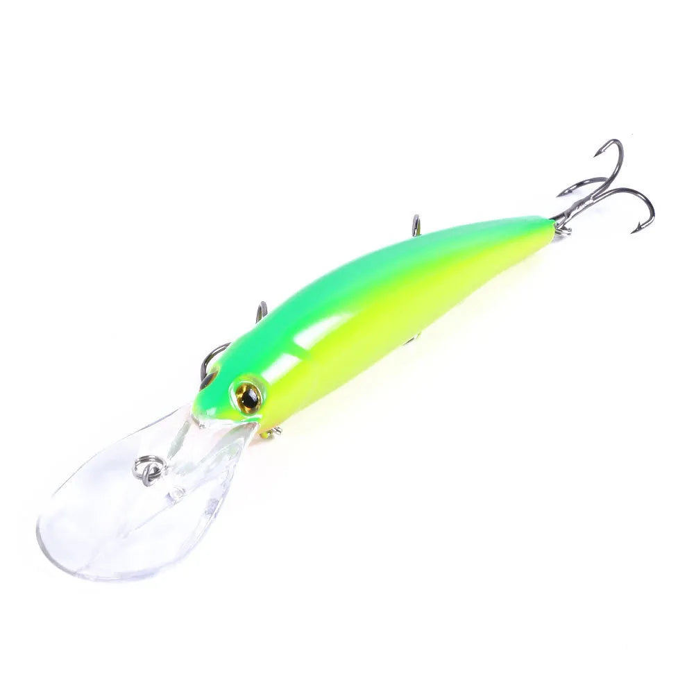 Biomimetic plastic fishing bait lure 16.5cm 21g with hook, MI124 series in multiple colours