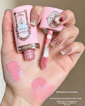 Strawberry Cupid Liquid Blush bottle with silicone applicator in choice of six shades.