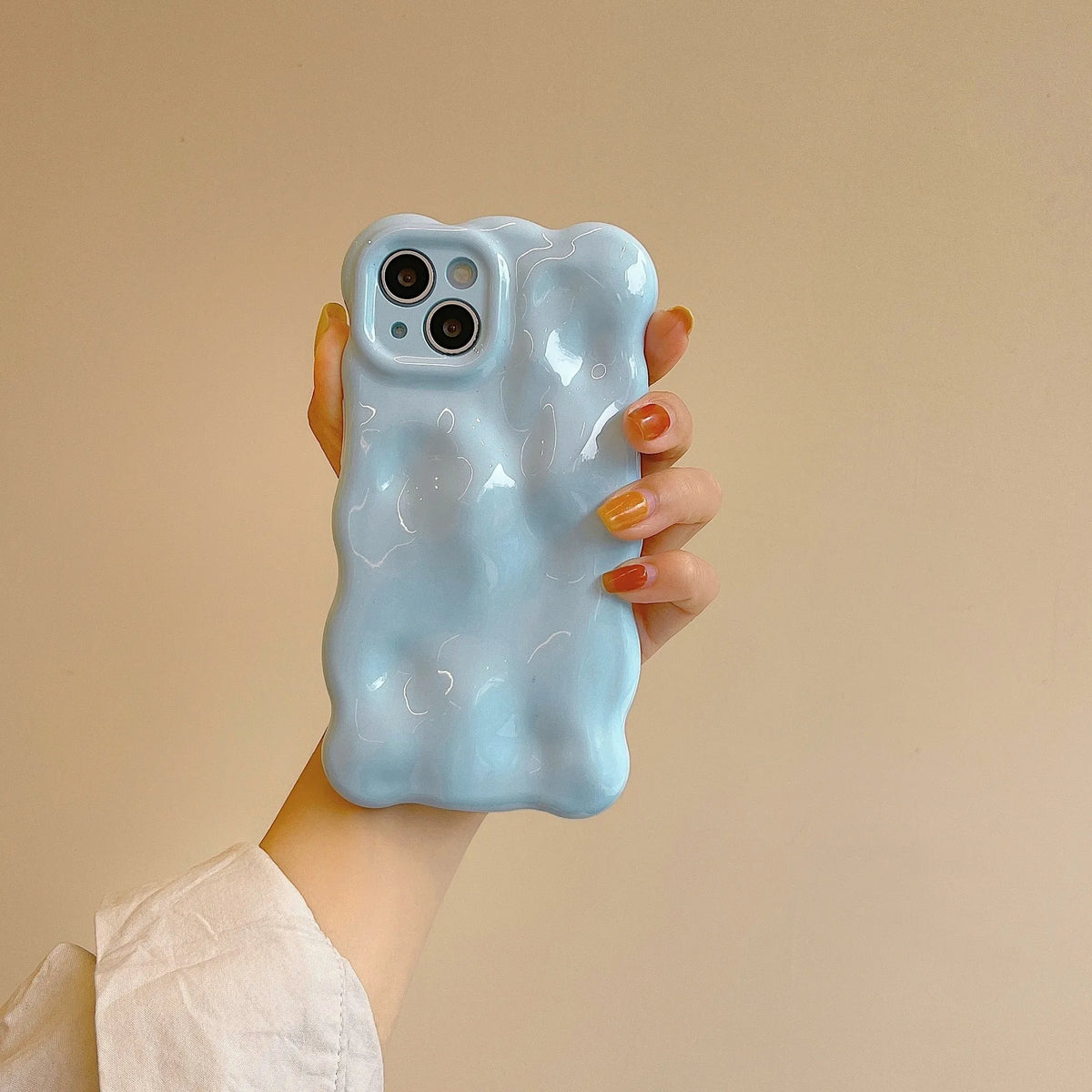 TPU phone case with irregular meteorite pattern in taro purple for iPhone 14 Pro Max anti-drop protection
