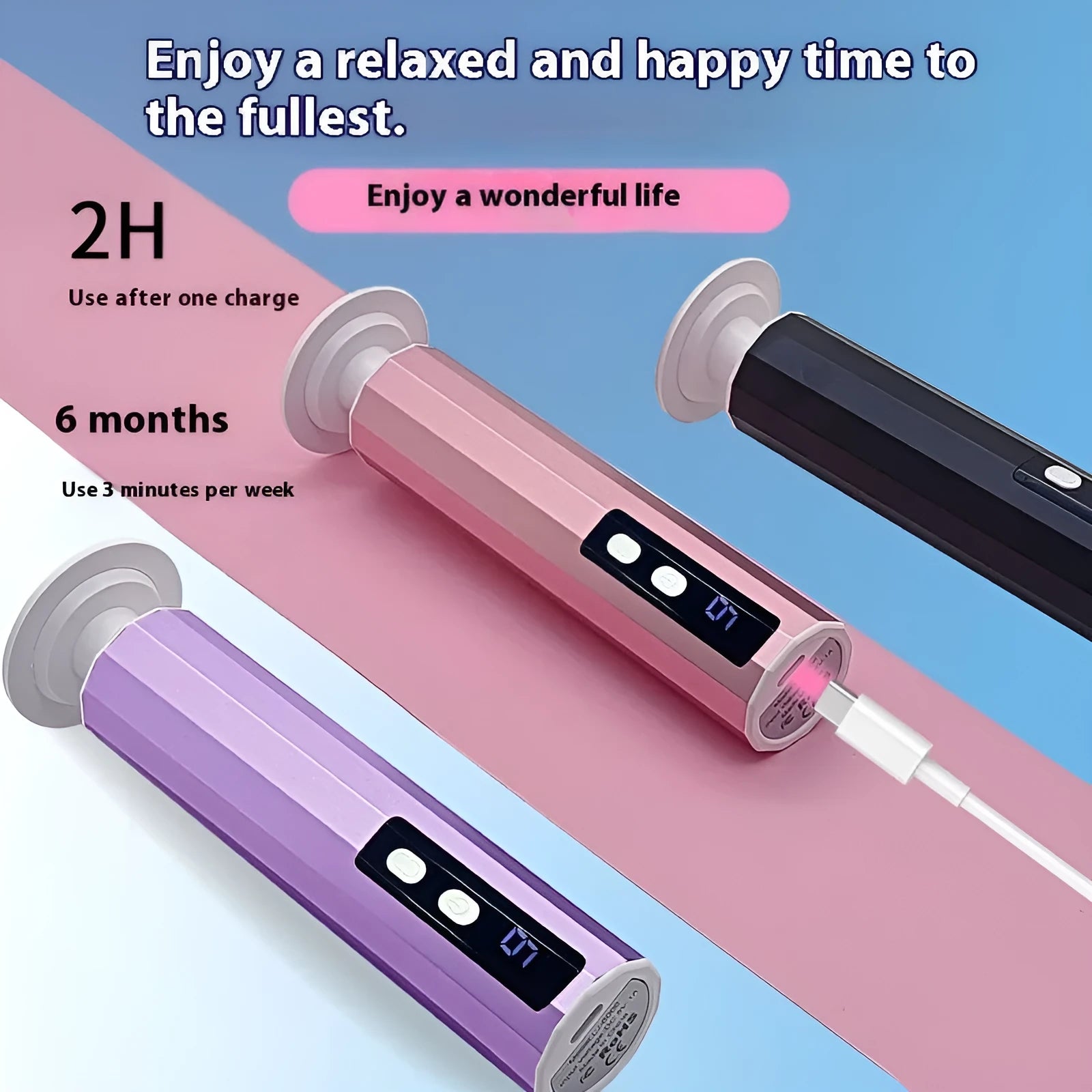 Exfoliating foot file and nail trimmer kit with sandpaper wheels in pink colour option