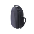 Black EVA nylon storage bag for Meta Quest Pro with zipper and carrying strap