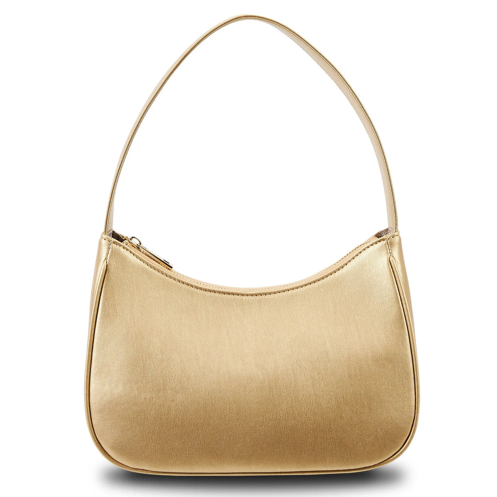 Retro waterproof shoulder bag in multiple colour options including hungry, glitter, and sky blue