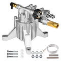 P170 swash plate aluminium pump for petrol pressure washer perpendicular shaft