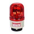 LTE-1101J warning light with sound alarm, red rotating beacon, 2-3W, for industrial use
