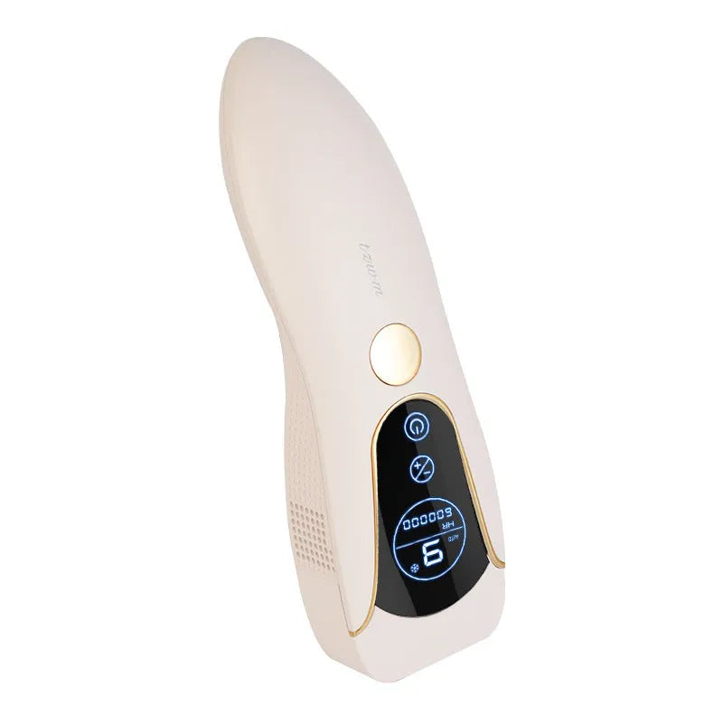 Freezing point hair removal device for whole body use in sundial green colour